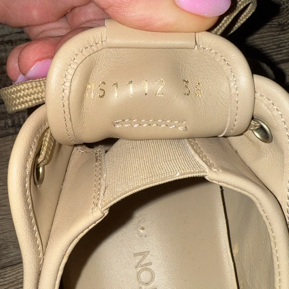 Louis Vuitton Tan Monogram Espadrilles - Picture 4 of 6